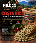 Costa Rica Tarrazú San Diego Jaguar unroasted green coffee beans for home roasting - Mile 22 Roastery