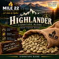 Highlander Signature Blend – Green Coffee Beans