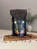 Buy wild raspberry coffee beans online made from 100% Arabica, freshly roasted with sweet juicy raspberry flavor and smooth finish, perfect for flavored coffee lovers and cold brew